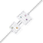 Load image into Gallery viewer, Duo Luminous Rainbow Bracelet