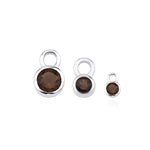 Load image into Gallery viewer, Smoky Quartz Charm