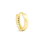 Load image into Gallery viewer, Emerald Reversible Hoop (Medium)