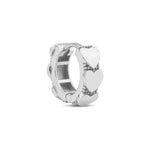 Load image into Gallery viewer, All Heart Reversible Hoop Earring