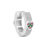 Load image into Gallery viewer, Big Heart Reversible Hoop Earring