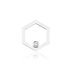 Load image into Gallery viewer, Solo HexaGlow Earring with Diamond