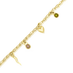 Load image into Gallery viewer, Cognac Diamond Charm