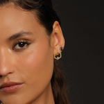 Load image into Gallery viewer, HexaGlow Stud Earring