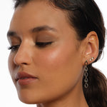 Load image into Gallery viewer, Short Flow of Drops Earring 
with Tsavorite and Peridot