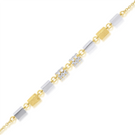 Load image into Gallery viewer, Prismatic Bracelet with Diamonds