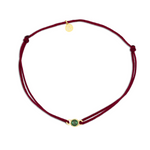 Load image into Gallery viewer, String Bracelet with Green Tourmaline