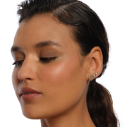 Petite HexaGlow Stud Earring