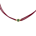 Load image into Gallery viewer, String Bracelet with Green Tourmaline
