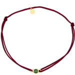 Load image into Gallery viewer, String Bracelet with Green Tourmaline
