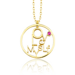 Load image into Gallery viewer, Love Myself Necklace with Ruby
