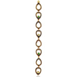 Load image into Gallery viewer, Long Flow of Drops Earring 
with Tsavorite and Peridot
